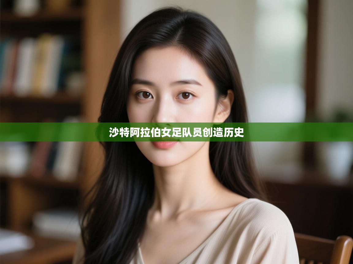 沙特阿拉伯女足队员创造历史  第1张